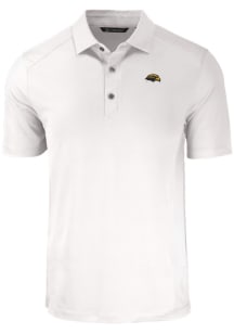 Cutter and Buck Southern Mississippi Golden Eagles Mens White Forge Eco Stretch Short Sleeve Polo