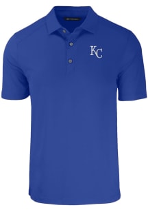 Cutter and Buck Kansas City Royals Blue Forge Big and Tall Polo