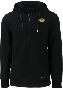 Cutter and Buck Grambling State Tigers Mens Black Roam Long Sleeve Hoodie