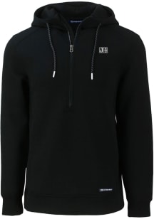 Cutter and Buck Jackson State Tigers Mens Black Roam Long Sleeve Hoodie