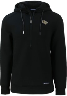 Cutter and Buck UCF Knights Mens Black Roam Long Sleeve Hoodie
