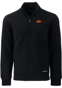 Cutter and Buck Oklahoma State Cowboys Mens Black Roam Light Weight Jacket