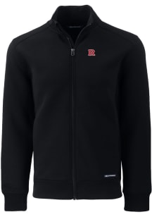 Cutter and Buck Rutgers Scarlet Knights Mens Black Roam Light Weight Jacket
