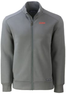 Cutter and Buck UConn Huskies Mens Grey Wordmark Roam Light Weight Jacket