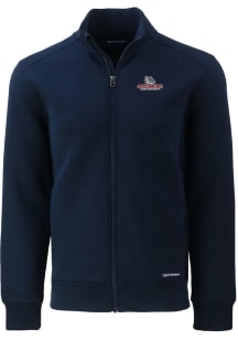 Cutter and Buck Gonzaga Bulldogs Mens Navy Blue Roam Light Weight Jacket