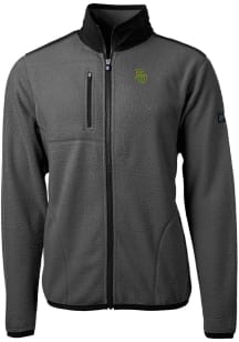 Cutter and Buck Baylor Bears Mens Grey Cascade Sherpa Light Weight Jacket
