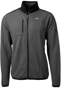 Cutter and Buck James Madison Dukes Mens Grey Cascade Sherpa Light Weight Jacket