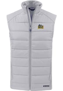 Cutter and Buck Drexel Dragons Mens Charcoal Evoke Sleeveless Jacket