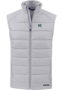 Cutter and Buck Hawaii Warriors Mens Charcoal Evoke Sleeveless Jacket