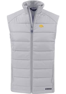 Cutter and Buck Iowa Hawkeyes Mens Charcoal Evoke Sleeveless Jacket