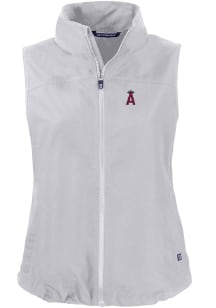 Cutter and Buck Los Angeles Angels Womens Grey Charter Vest
