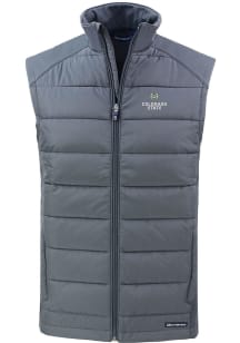 Cutter and Buck Colorado State Rams Mens Grey Evoke Sleeveless Jacket