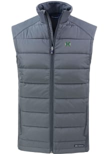 Cutter and Buck Hawaii Warriors Mens Grey Evoke Sleeveless Jacket