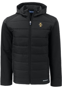 Cutter and Buck Idaho Vandals Mens Black Evoke Hood Medium Weight Jacket