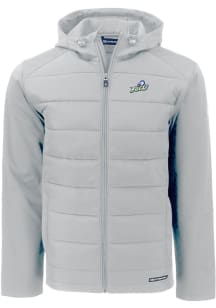 Cutter and Buck Florida Gulf Coast Eagles Mens Charcoal Evoke Hood Medium Weight Jacket
