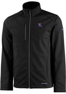 Cutter and Buck Louisiana Tech Bulldogs Mens Black Evoke Light Weight Jacket