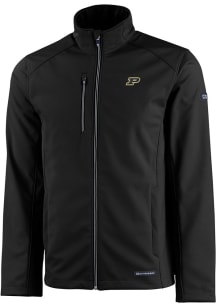Cutter and Buck Purdue Boilermakers Mens Black Evoke Light Weight Jacket