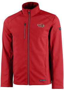 Cutter and Buck Illinois State Redbirds Mens Red Evoke Light Weight Jacket