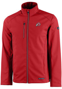 Cutter and Buck Utah Utes Mens Red Evoke Light Weight Jacket