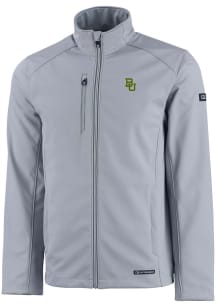 Cutter and Buck Baylor Bears Mens Charcoal Evoke Light Weight Jacket