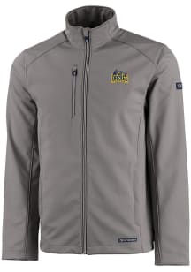 Cutter and Buck Drexel Dragons Mens Grey Evoke Light Weight Jacket