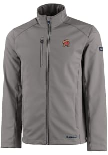 Cutter and Buck Maryland Terrapins Mens Grey Evoke Light Weight Jacket