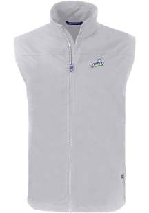 Cutter and Buck Florida Gulf Coast Eagles Mens Grey Charter Sleeveless Jacket