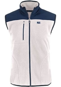 Cutter and Buck Jackson State Tigers Mens Grey Cascade Sherpa Sleeveless Jacket