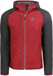 Cutter and Buck Arizona Wildcats Mens Red Mainsail Light Weight Jacket