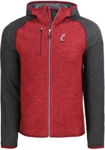 Cutter and Buck Cincinnati Bearcats Mens Red Mainsail Light Weight Jacket