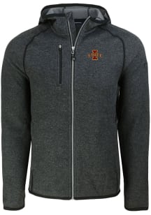 Cutter and Buck Iowa State Cyclones Mens Charcoal Mainsail Light Weight Jacket