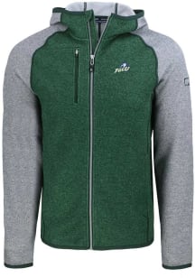 Cutter and Buck Florida Gulf Coast Eagles Mens Green Mainsail Light Weight Jacket