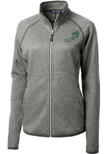 Cutter and Buck North Dakota State Bison Womens Grey Mainsail Vintage Light Weight Jacket
