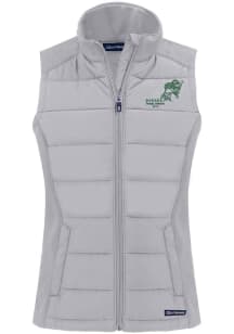Cutter and Buck North Dakota State Bison Womens Charcoal Evoke Vintage Vest
