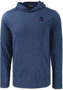 Cutter and Buck Minnesota Vikings Mens Navy Blue Americana Coastline Eco Long Sleeve Hoodie