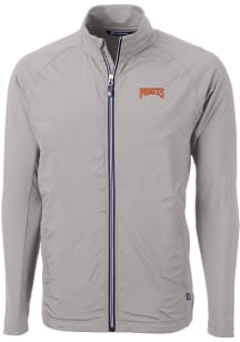 Cutter and Buck Pittsburgh Pirates Mens Grey Cooperstown Adapt Eco Big and Tall Light Weight Jacke..