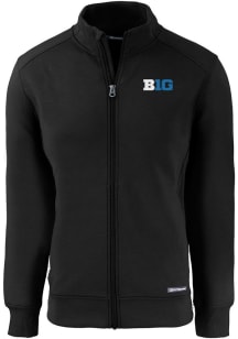 Cutter and Buck Big Ten Womens Black Roam Light Weight Jacket