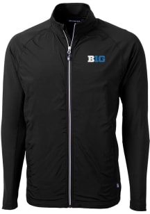 Cutter and Buck Big Ten Mens Black Adapt Eco Light Weight Jacket