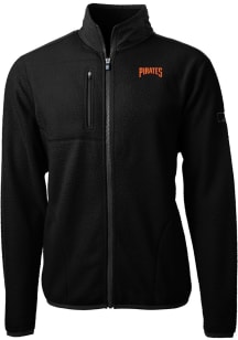 Cutter and Buck Pittsburgh Pirates Mens Black Cooperstown Cascade Sherpa Light Weight Jacket