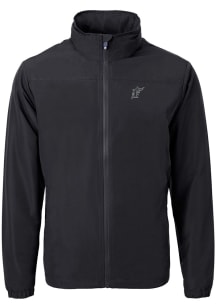 Cutter and Buck Miami Marlins Mens Black Cooperstown Charter Eco Light Weight Jacket
