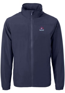 Cutter and Buck Toronto Blue Jays Mens Navy Blue Cooperstown Charter Eco Light Weight Jacket