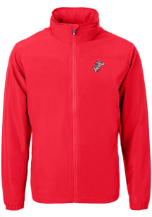 Cutter and Buck Cincinnati Reds Mens Red Cooperstown Charter Eco Light Weight Jacket