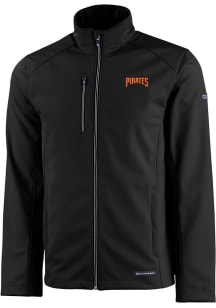 Cutter and Buck Pittsburgh Pirates Mens Black Cooperstown Evoke Light Weight Jacket