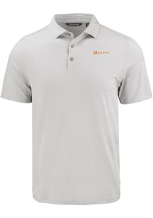 Cutter and Buck Tennessee Volunteers Mens Charcoal Alumni Coastline Eco Short Sleeve Polo