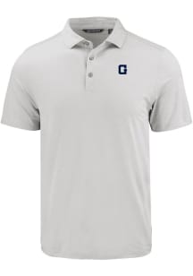 Cutter and Buck Georgetown Hoyas Mens Charcoal Vault Coastline Eco Short Sleeve Polo