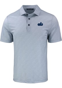 Cutter and Buck Old Dominion Monarchs Mens Grey Vault Pike Pebble Short Sleeve Polo