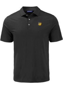 Cutter and Buck Baylor Bears Mens Black Vault Sailor Coastline Eco Short Sleeve Polo