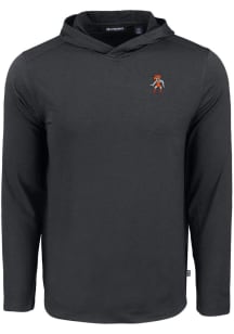 Cutter and Buck Oklahoma State Cowboys Mens Black Wrestling Pete Coastline Eco Long Sleeve Lightwe..