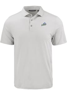 Cutter and Buck Florida Gulf Coast Eagles Mens Charcoal Coastline Eco Short Sleeve Polo