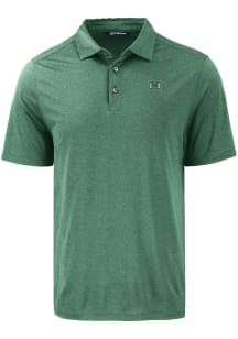Cutter and Buck Hawaii Warriors Mens Green Coastline Eco Short Sleeve Polo